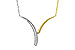 C310-96071: NECKLACE .12 TW (18")