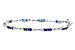 C310-96953: BRACELET 2.10 SAPPHIRE 2.75 TGW (7")