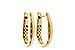 C310-96980: GOLD EARRINGS (15MM)