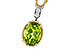 C310-98798: NECKLACE 1.22 PERIDOT 1.25 TGW (8x6MM OV)