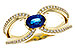 C311-82435: LDS RG .56 SAPPHIRE .75 TGW (6x4MM SA)