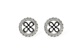 D223-67844: EARRING JACKETS .30 TW (FOR 1.50-2.00 CT TW STUDS)