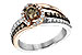 D225-52407: LDS DIA RG .40 BROWN CTR .97 TW