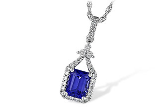 D226-36944: NECK 1.42 TANZANITE 1.72 TGW