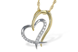 D226-39689: NECKLACE .15 TW
