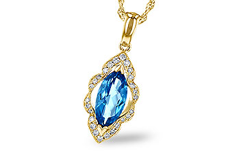 D309-16080: NECK 1.26 BLUE TOPAZ 1.37 TGW