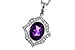 D310-06980: NECKLACE 1.52 AMETHYST 1.70 TGW (9x7 MM AMY)