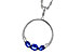 D310-93298: NECKLACE .81 SAPP .91 TGW