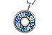 D310-95126: NECKLACE 1.67 BLUE TOPAZ 1.72 TGW