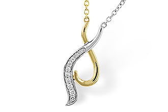 D310-96062: NECKLACE .10 TW (18")