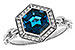 D310-96953: LDS RG 2.03 LONDON BLUE TOPAZ 2.14 TGW (7.5MM LBT)