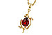 D310-97844: NECKLACE 1.34 GARNET 1.39 TGW (8X6MM GAR)
