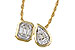 D310-98789: NECKLACE .17 BAG .25 TW