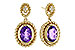 D310-99671: EARRINGS 1.98 AMETHYST 2.02 TGW (8x6MM AMY)