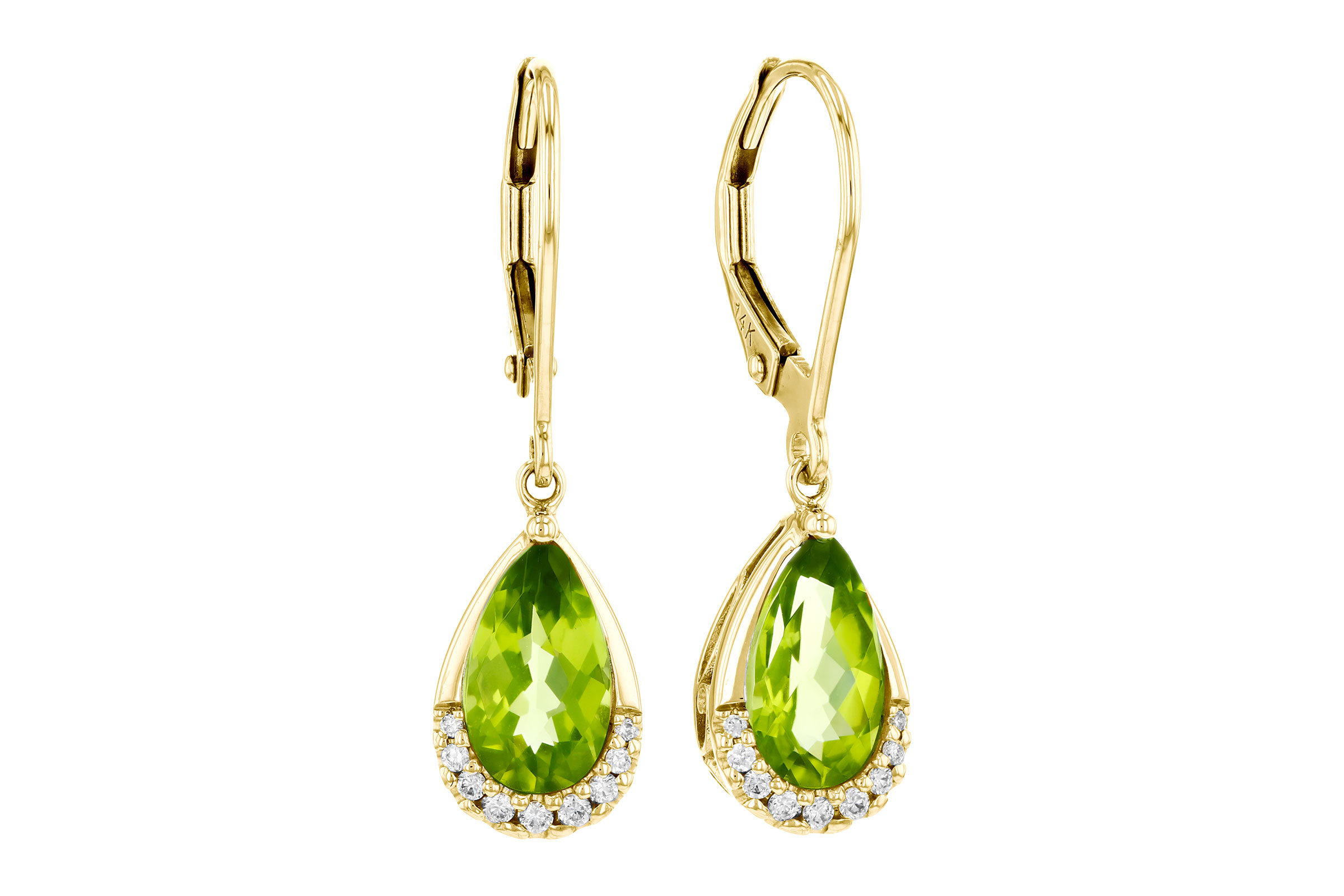 D311-84198: EARR 1.85 PERIDOT 1.94 TGW (9x5MM PS)