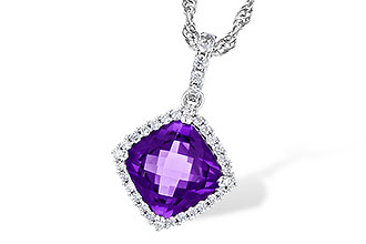 E220-92407: NECK 1.21 AMETHYST 1.32 TGW