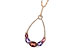 E223-67898: NECK 1.47 SEMI-PRECIOUS 1.67 TGW