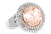 E224-58735: LDS RG 3.94 MORGANITE 4.50 TGW