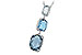 E224-61516: NECK 8.71 BLUE TOPAZ 8.89 TGW