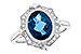 E226-44198: LDS RG 3.00 LONDON BLUE TOPAZ 3.16 TGW