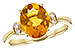 E226-44271: LDS RG 2.04 CITRINE 2.10 TGW (10x8MM CIT)