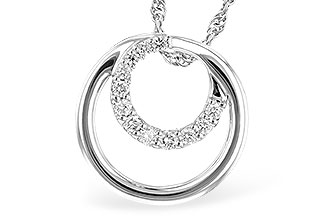 E309-16062: NECKLACE .15 TW