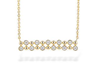 E309-16944: NECKLACE .12 TW