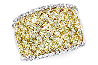 E310-03316: LDS DIA WED RG 2.19 YELLOW DIAS 2.37 TW