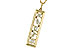 E310-08753: NECKLACE .85 TW FANCY CUT DIAMONDS