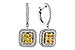 E310-94235: EARR 1.04 FANCY YELLOW DIAMONDS 1.62 TW