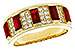 E310-96089: LDS WED RG 1.40 TW RUBY 1.69 TGW