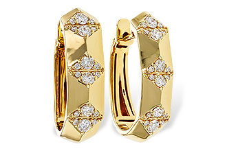 E310-97862: EARRINGS .50 TW