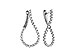 E310-97871: EARRINGS 1.00 TW