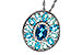 E310-97889: NECK 3.02 TW BLUE TOPAZ 3.10 TGW (7x5MM LBT CTR)