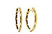E310-98744: GOLD EARRINGS (16MM)
