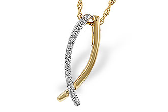 E310-98753: NECKLACE .25 TW