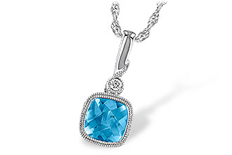 F222-79680: NECK 1.03 BLUE TOPAZ 1.05 TGW