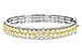 F225-48753: BANGLE 8.17 YELLOW DIA 9.64 TW