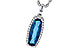 F226-44189: NECK 1.58 LONDON BLUE TOPAZ 1.70 TGW