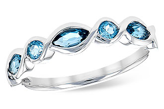 F309-12416: LDS RG .60 TW BLUE TOPAZ