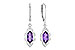 F309-17825: EARR .92 TW AMETHYST 1.07 TGW