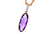 F309-17871: NECK 1.67 AMETHYST 1.70 TGW