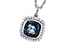 F310-06944: NECK 3.85 LONDON BLUE TOPAZ 4.15 TGW (9MM LBT)