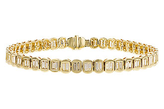 F310-91525: BRACELET 2.30 TW BAGUETTE (7")