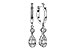 F310-91544: EARRINGS .11 BAG .28 TW