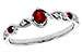 F310-93344: LDS RG .27 TW RUBY .31 TGW