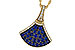 F310-95180: NECKLACE .71 TW SAPPHIRE .85 TGW