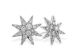 F310-97853: EARRINGS .50 TW