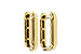 F310-97907: GOLD EARRINGS (15MM)