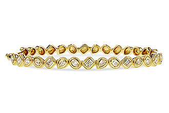 F310-98807: BANGLE 1.00 TW FANCY CUT DIAS